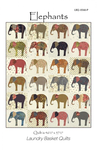 [LBQ-0566-P] Elephants