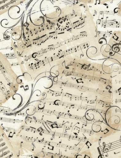 [MUSIC-C4830] Music Sheets Natural