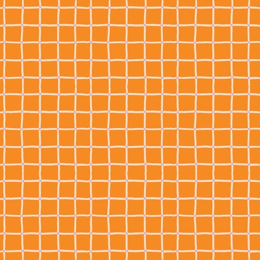[C15176-ORANGE] 100 Aker Woods Picnic Plaid