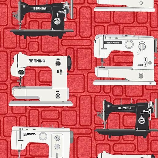 [2279-10] Bernina Vintage Red