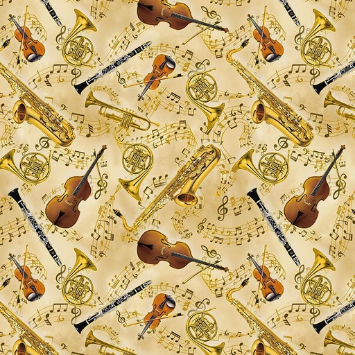 [MUSIC-CM3237 GOLD] Symphony Instruments