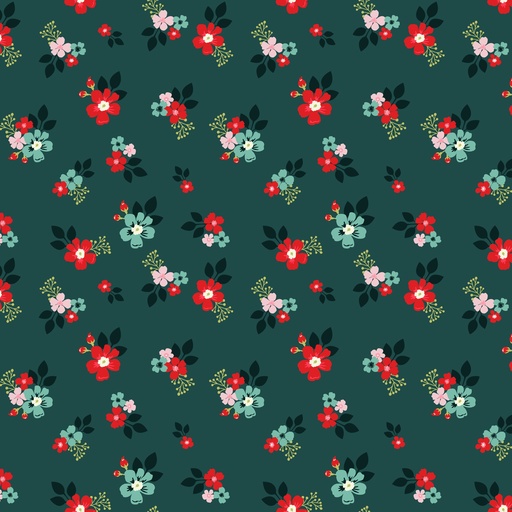 [C15271-MIDNIGHT] Vintage Charm Floral