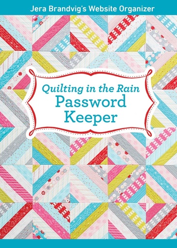 [20474] Password Book Quilting in the Rain