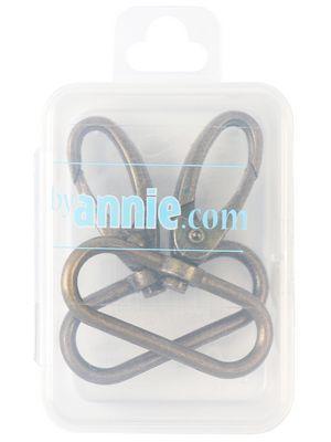 [HAR15SWABTWO] Swivel Hook 1.5" Antique Brass