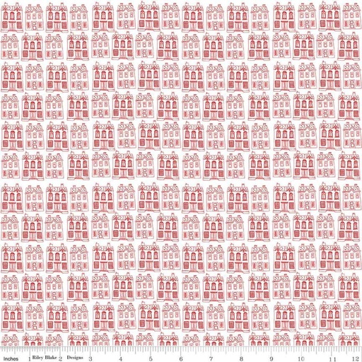 [C11677-WHITE] Red Hot Houses White