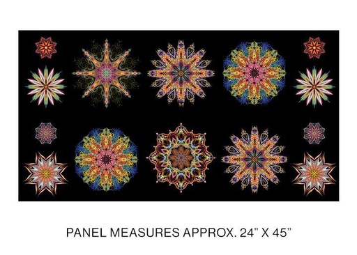 [Q18087] Duets Medallion Panel Multi