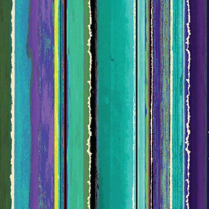 [13145 82] Stripeaholic Turquoise/Multi