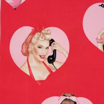 [8926 D] Dial L-o-v-e Red