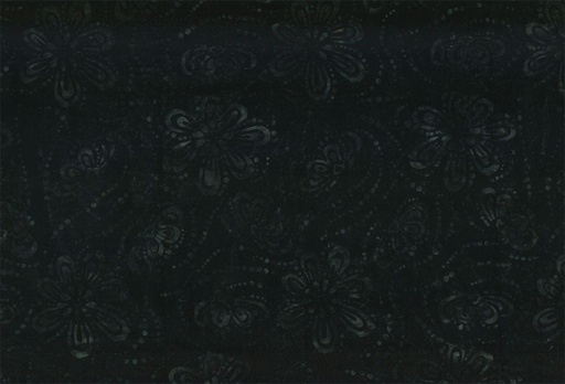 [1400 22233 991] Batik Floating Flowers Black