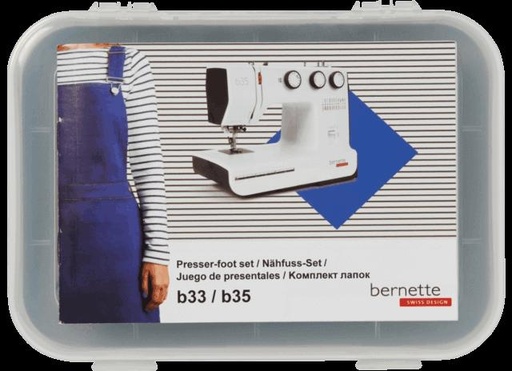 [502060.14.16] Sewing Feet Kit 10 Pcs B33/35