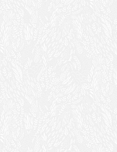[STELLA-P1570] Monochrome White Seaweed