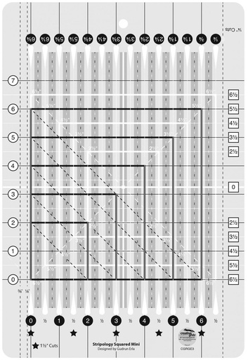 [CGRGE3] Stripology Mini CGR Ruler