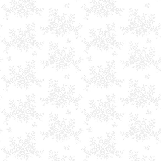 [1465109B] Mini Floral Bouquet White