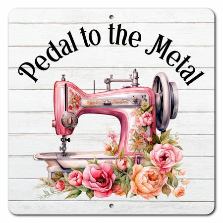 [LAL-AS1207] Pedal to the Metal Sign