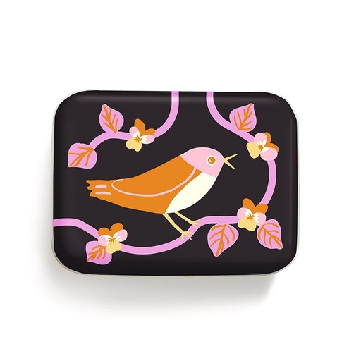 [RS 7078] Bird Tin 4"x3"