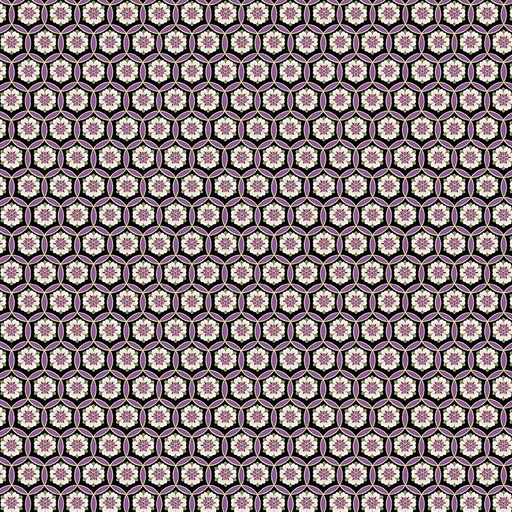 [FLEUR-CM3168 BLACK] Shizuka Geo Shape 