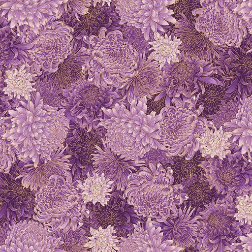 [FLEUR-CM3164 PURPLE] Shizuka Packed Chrysan