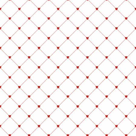 [C15390-WHITE] Heart Cross White Valentines