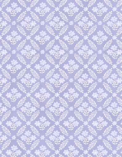 [89275 661] Morning Blooms Grid Tonal