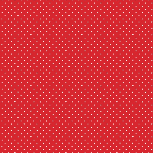 [C15506-RED] Sweetheart Dots