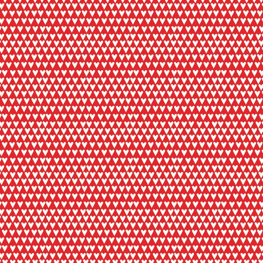 [C15403-RED] You & Me Hearts Red