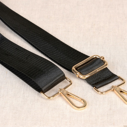 [M6937U40-580] Adjustable Shoulder Strap Black