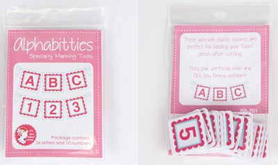 [ISE701] Alphabitties Marking Tools Pink