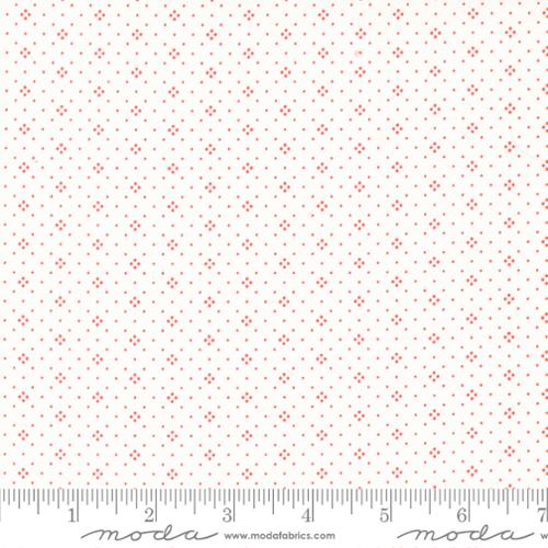 [20488 85] Eyelet Ivory Cherry