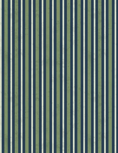 [3027 16533 477] Garden Grace Vertical Stripe Navy