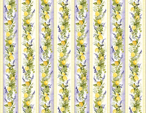 [3023 39881 615] Lavender Lemonade Repeating Stripe Multi