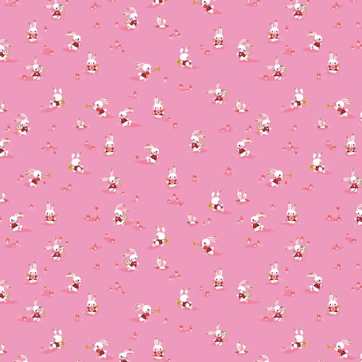 [C12944-PINK] Down The Rabbit Hole Rabbit Pink