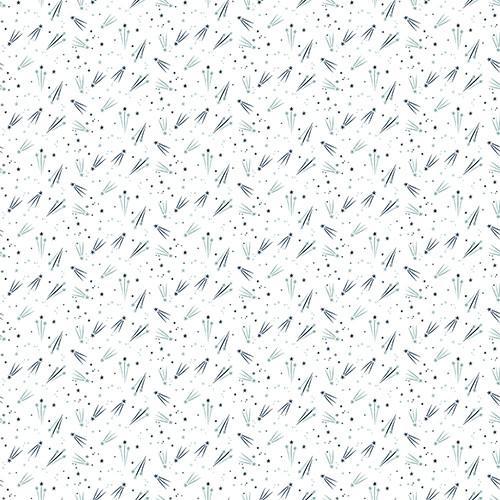 [3W120256-WHT-FLN-D] Starry AdventuresShooting Star