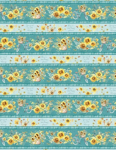 [3041 17791 745] Sunflower Sweet Repeating Stripe