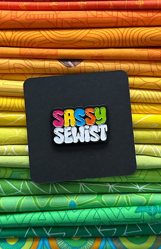 [SASSPIN-SEWIST] Sassy Sewist Enamel Pin