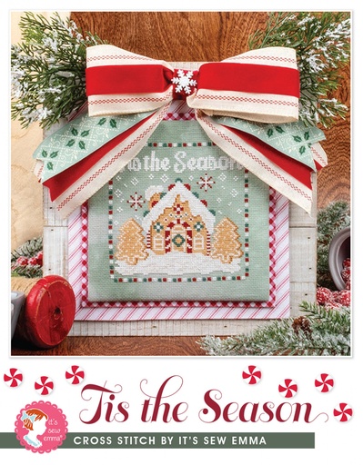 [ISE-4022] Tis The Season Cross Stitch Pattern