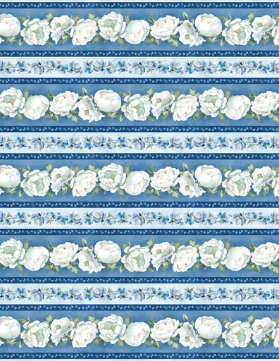 [1665 33898 417] Blue Harmony Repeating Stripe Multi