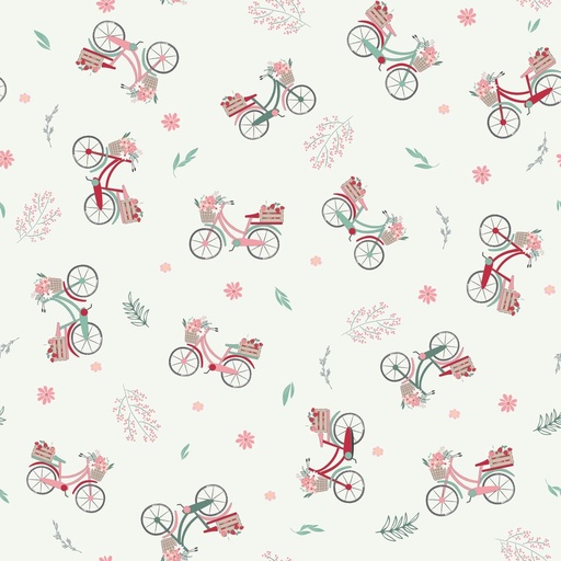 [C15741-SANDDOLLAR] Berry Market Bicycles Sand Dollar