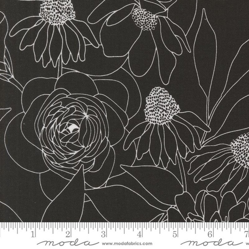 [11557 12] Botany Etched Floral Ink