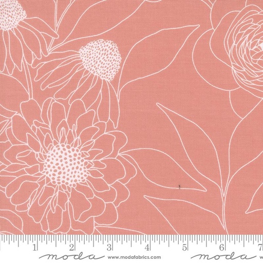 [11557 15] Botany Etched Floral Camellia