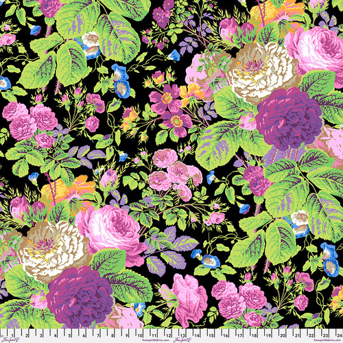 [PWPJ053.CONTRAST] Grandi Floral Contrast Kaffe