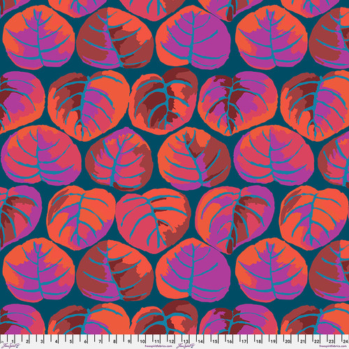 [PWGP208.RED] Palm Leaves Red Kaffe