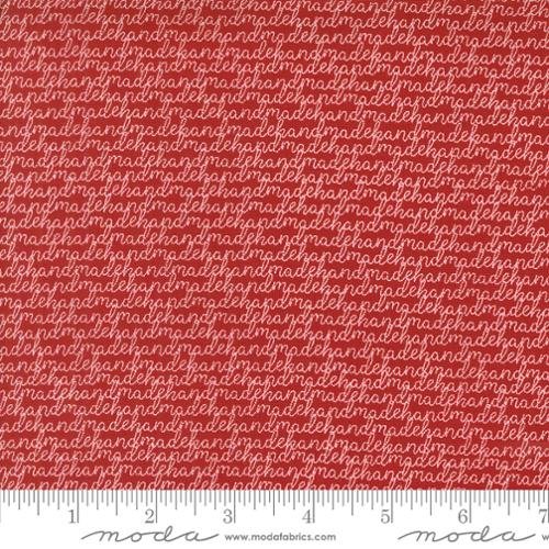 [55681 13] Threads Red Text
