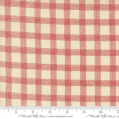 [55684 11] Threads Porcelain Red Plaid