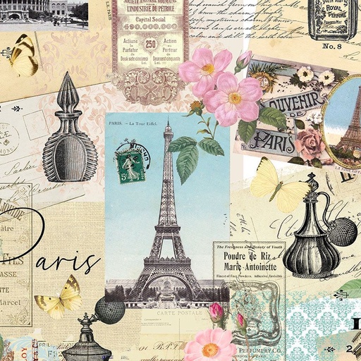 [FLEUR-CD3000-MULTI] Paris Collage