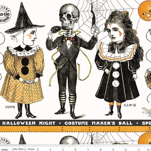 [CD16004-WHITE] Costume Maker's Act II Border Stripe White