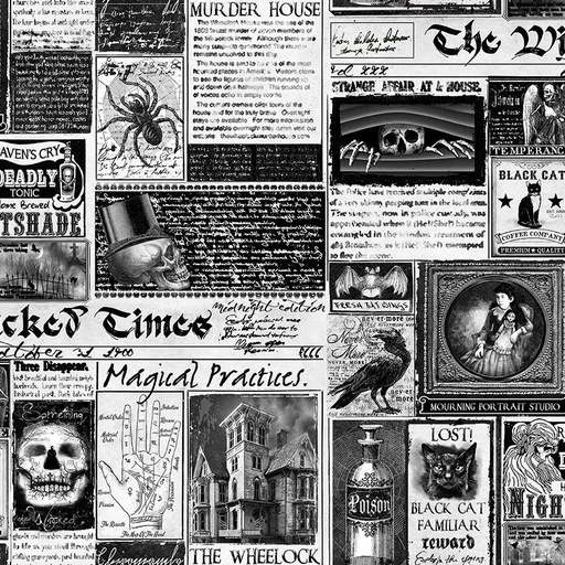 [WICKED-CD1825] Wicked Time Newspaper