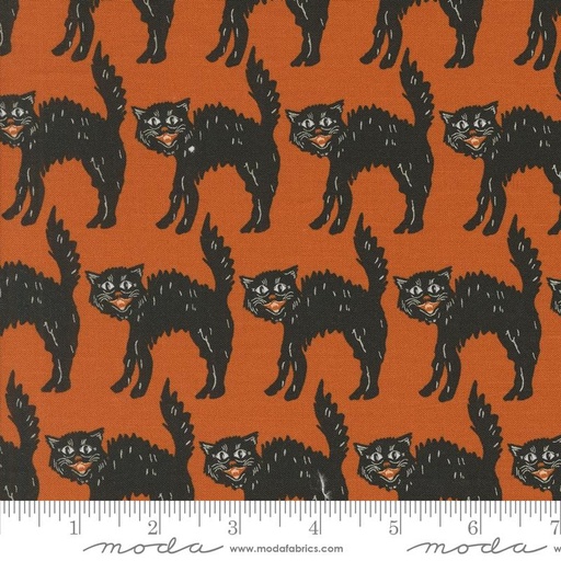 [20915 13] Home Sweet Haunt Little Black Cat Rust