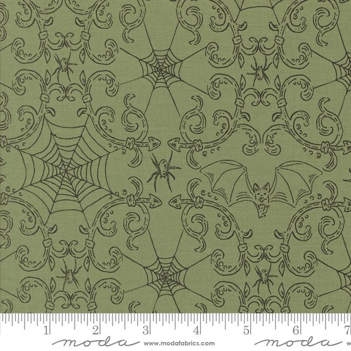 [20917 15] Home Sweet Haunt Rod Iron Web Moss