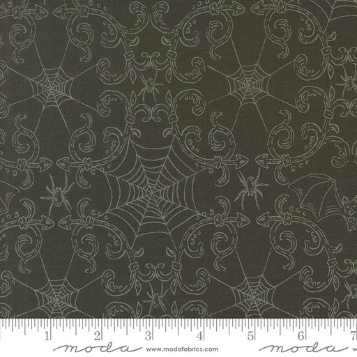 [20917 16] Home Sweet Haunt Rod Iron Web Charcoal