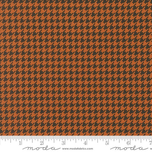 [20918 13] Home Sweet Haunt Houndstooth Rust
